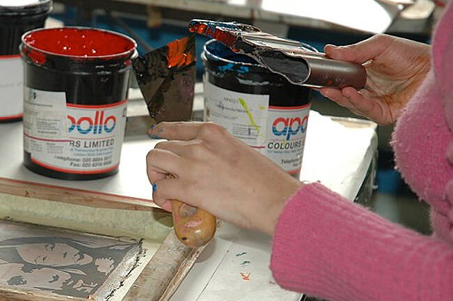 water-based or plastisol inks - live